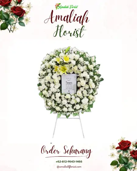 Krans Bunga Duka Panongan